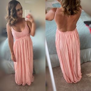Light Pink Maxi Dress